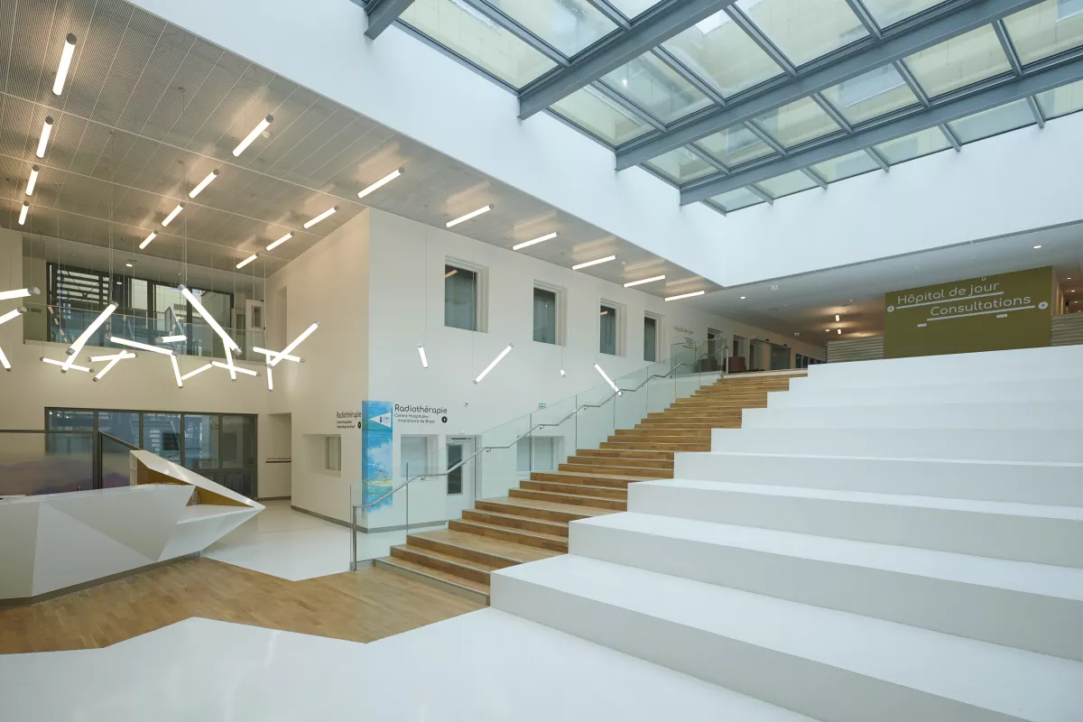 espace intérieur CHU BREST ICI