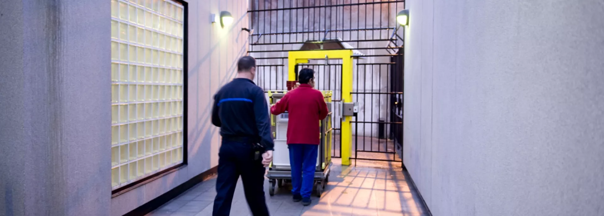 Couloir de la prison