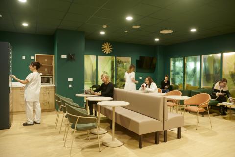 Salle de pause CHU-Brest