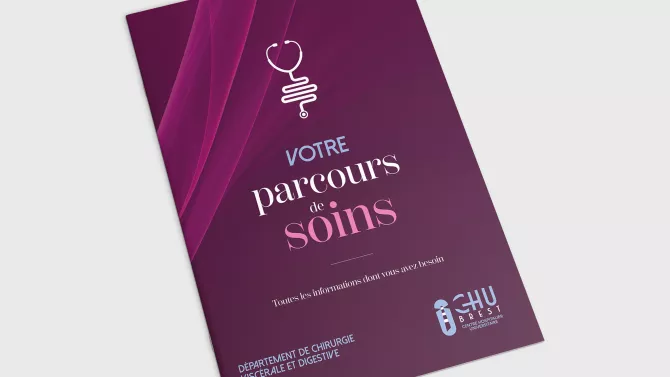 photo du livret mon parcours de soins en chirurgie