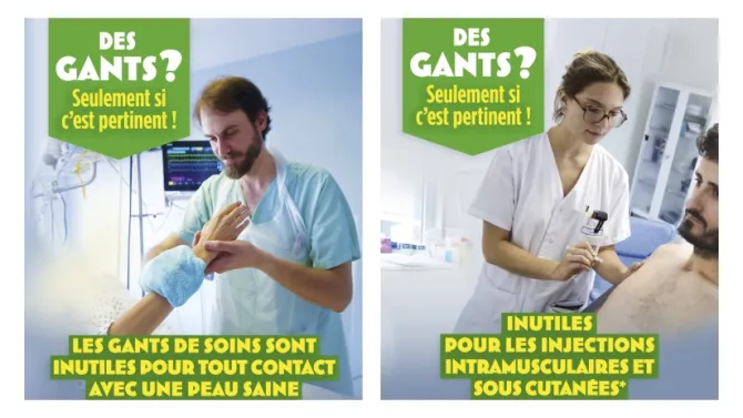 Des gants ? Seulement si c'est pertinent !
