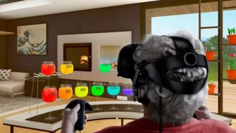Favoriser le maintien à domicile des personnes âgées dépressives grâce à la réalité virtuelle adaptée à l’univers de la santé.