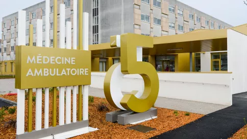Vue extérieure de la médecine ambulatoire